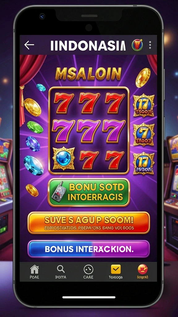 8728slots - Tampilan antarmuka yang menarik dan intuitif.