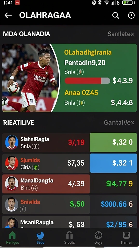 dy777 - Tampilan UI yang menarik dan mudah digunakan.
